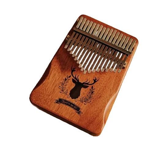 Kalimba 17 Noten aus massivem Buchenholz