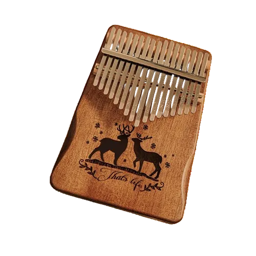 Kalimba 17 Noten aus Buchenholz